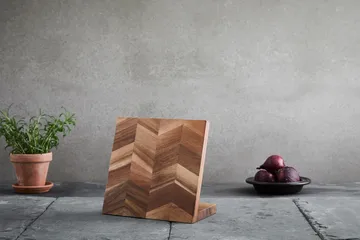 Laguiole By Hâws magnetisk knivblokk 22,6x19,5 cm - Akacia - Hâws