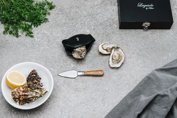 Laguiole by Hâws østersett 2-deler - Olivtre-rustfritt stål - Hâws