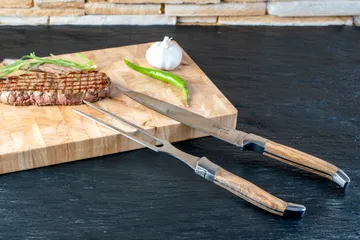 Laguiole By Hâws trancherset 2-deler - Olive - Hâws