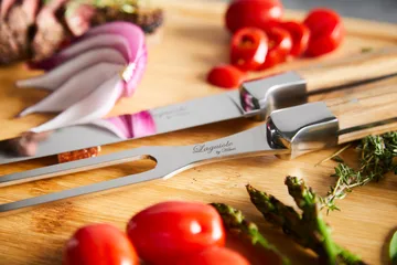 Laguiole By Hâws trancherset med skjærebrett 3-deler - Olive - Hâws