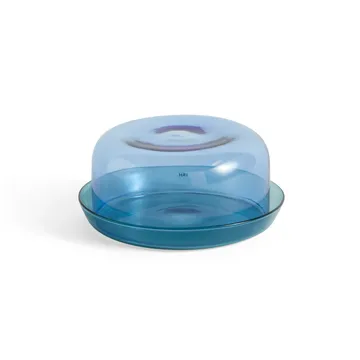 2-in-1- serveringssett skål og fat - Light blue-aqua - HAY
