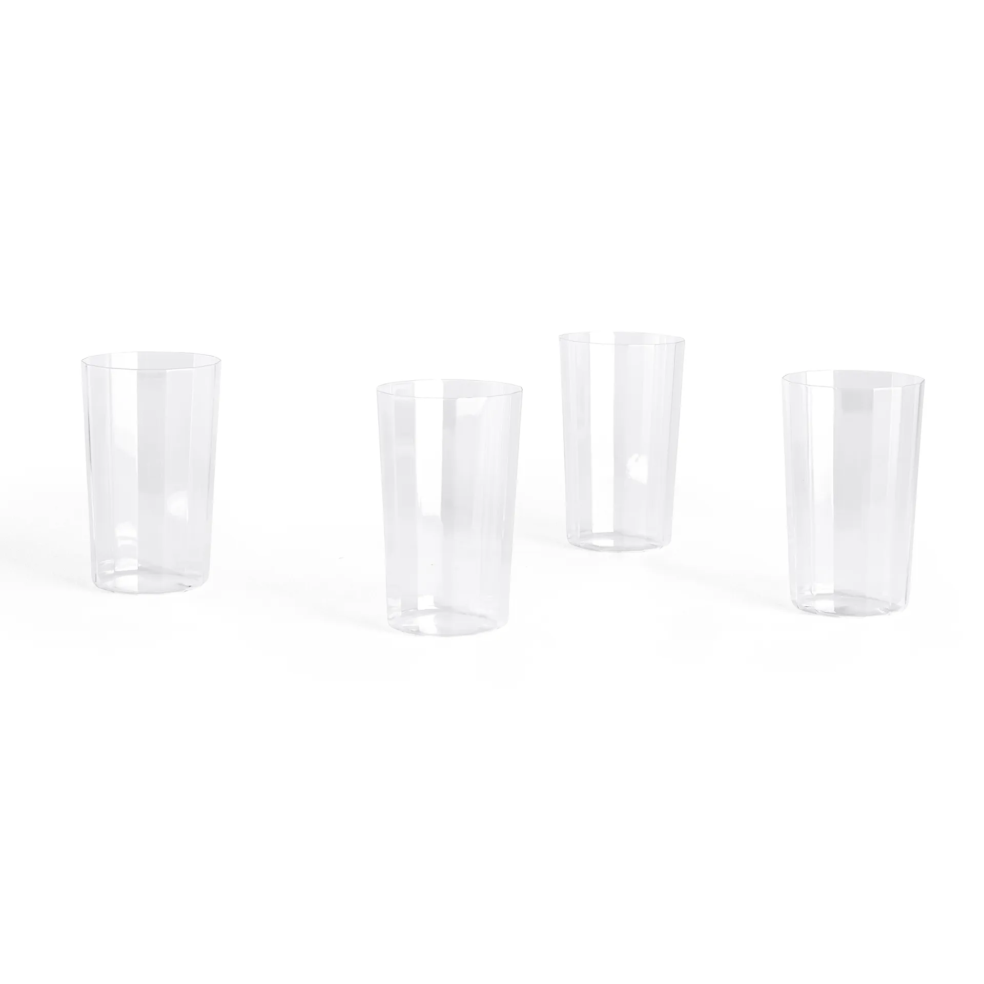 Angle drikkeglass 4-pakning, Large 13 cm HAY