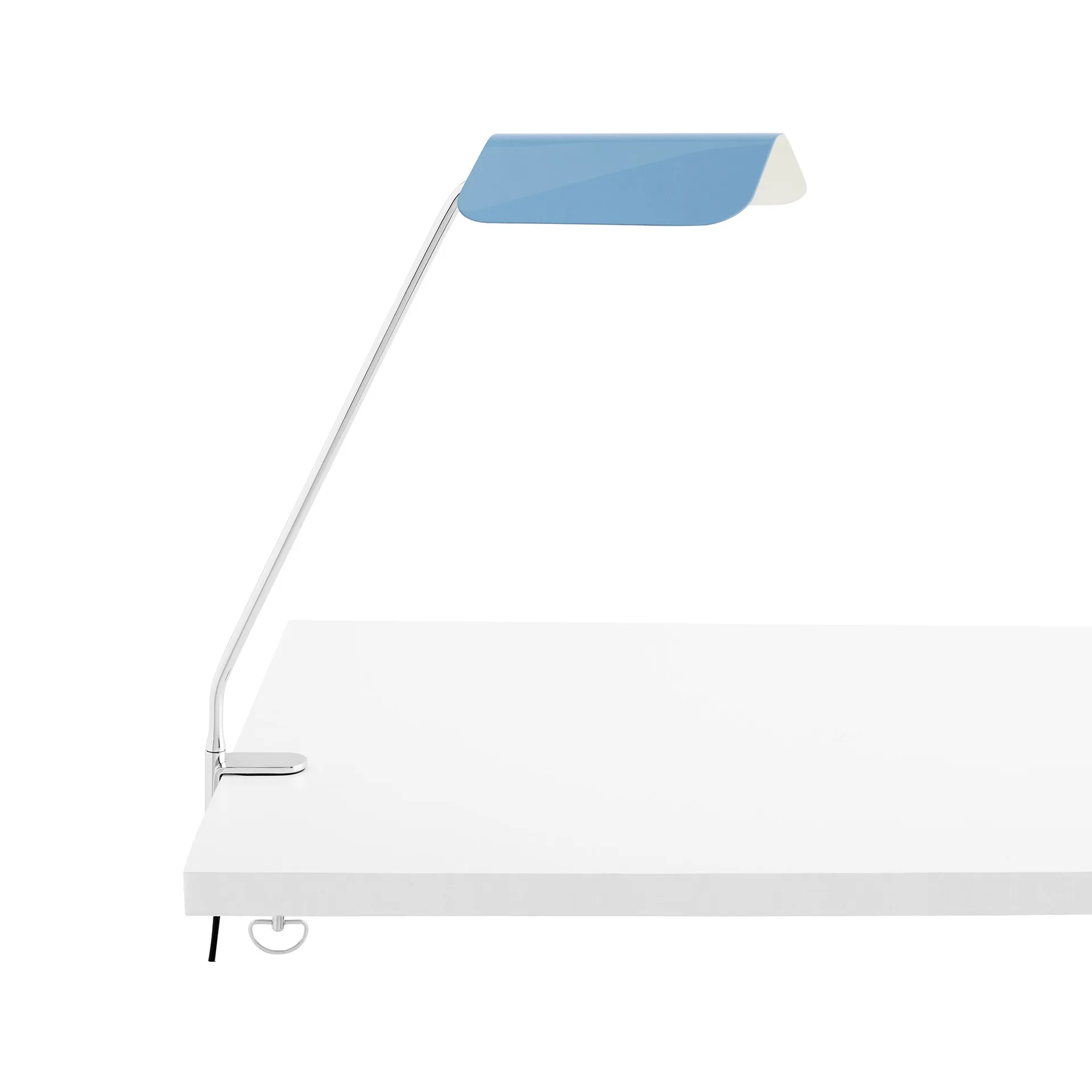 Apex Clip skrivebordslampe, Pastel blue HAY