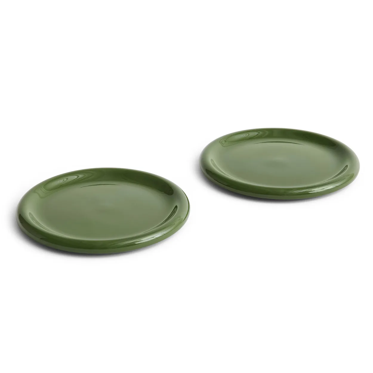 HAY Barro tallerken Ø18 cm 2-pk Green
