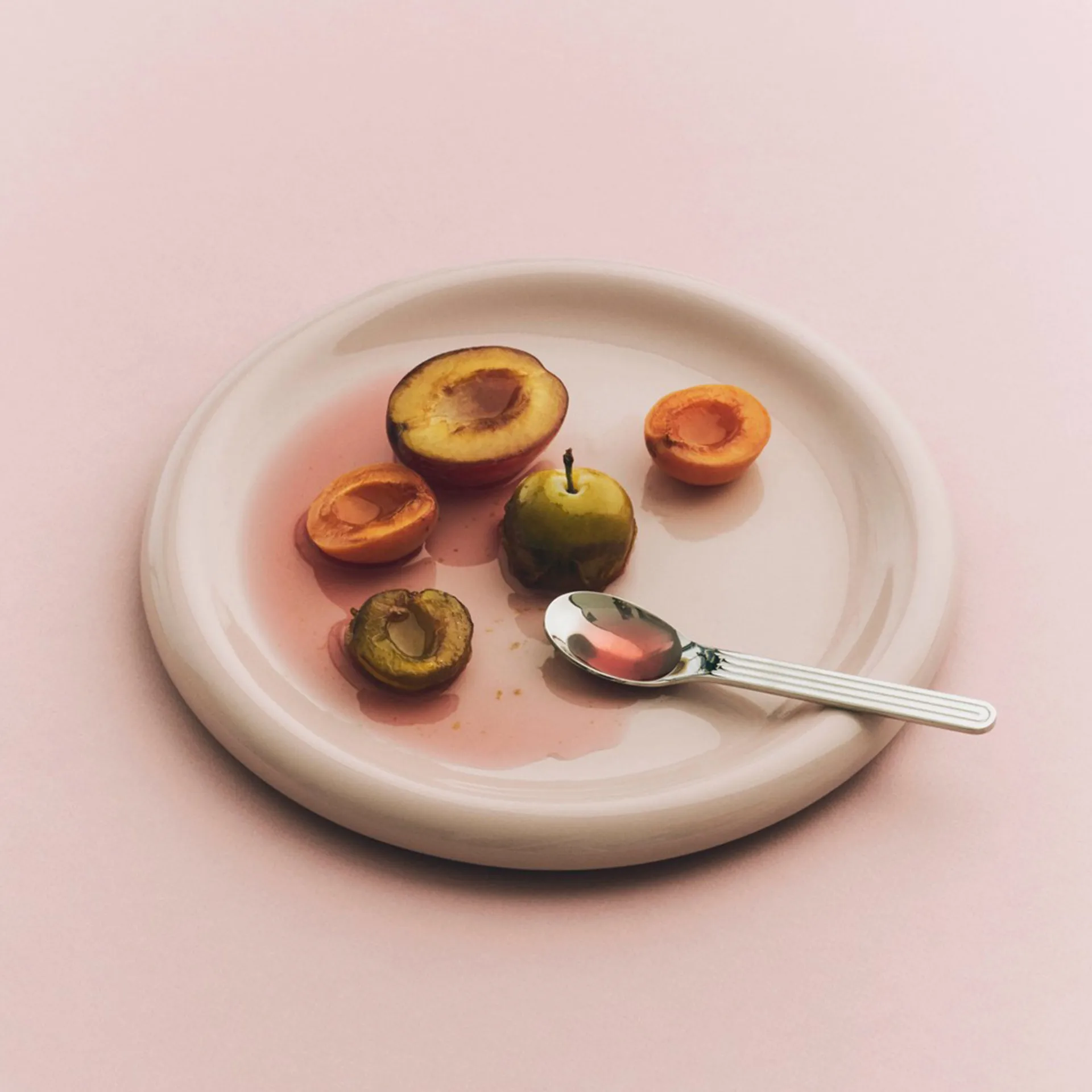 Barro tallerken, Pink, Ø18 cm 2-pakning HAY