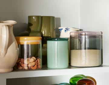 Borosilikat oppbevaringsboks glass M 60 cl - Klar - HAY