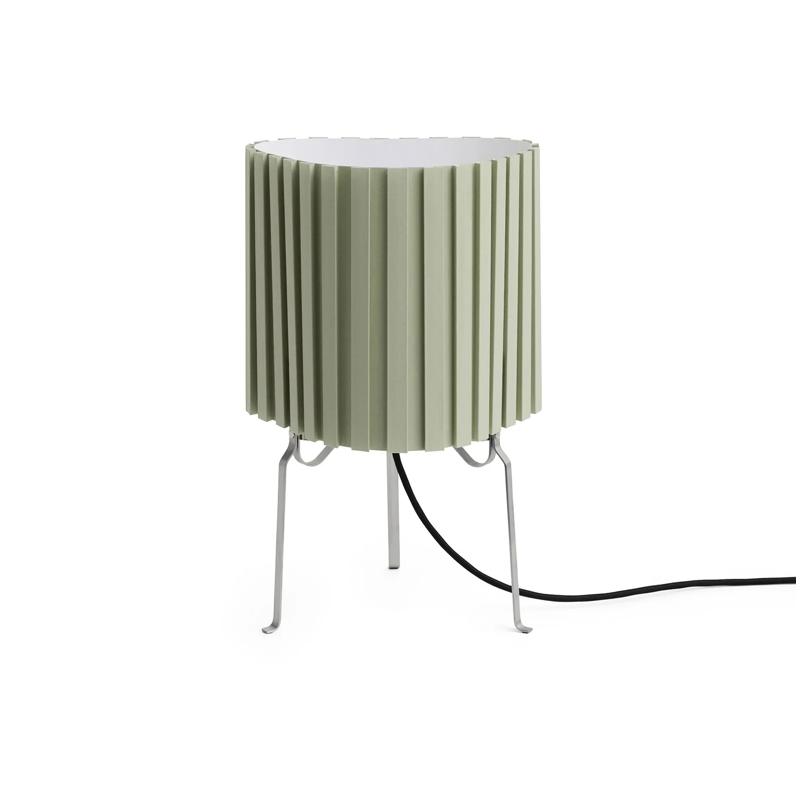 Canelé bordlampe, Almond green HAY