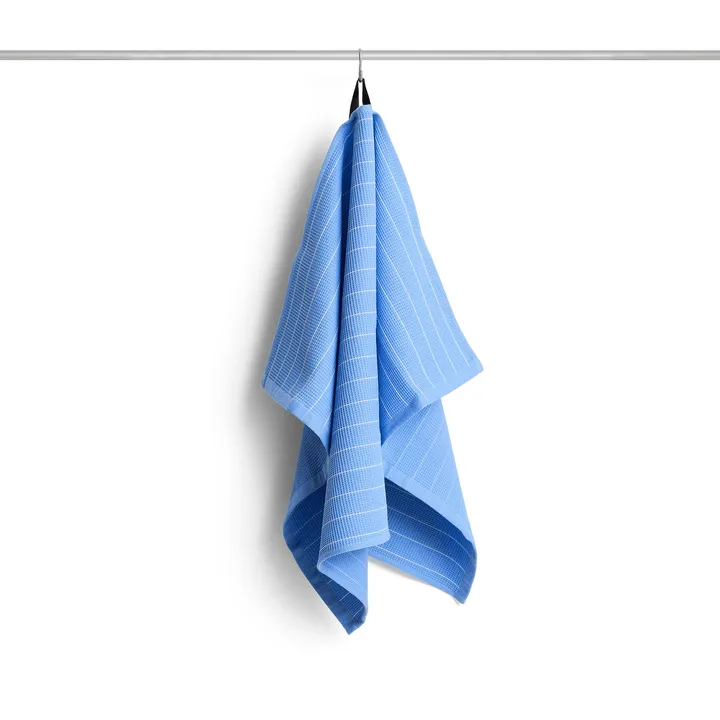 Canteen kjøkkenhåndkle 52×80 cm - Sky blue pinestripe - HAY