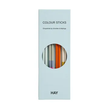 Colour spisepinner 4-pakning - Bright - HAY