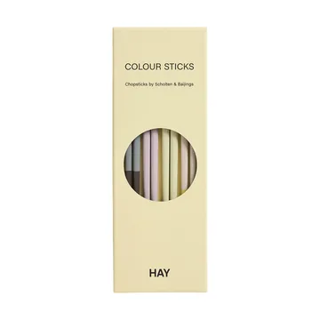 Colour spisepinner 4-pakning - Pastel - HAY