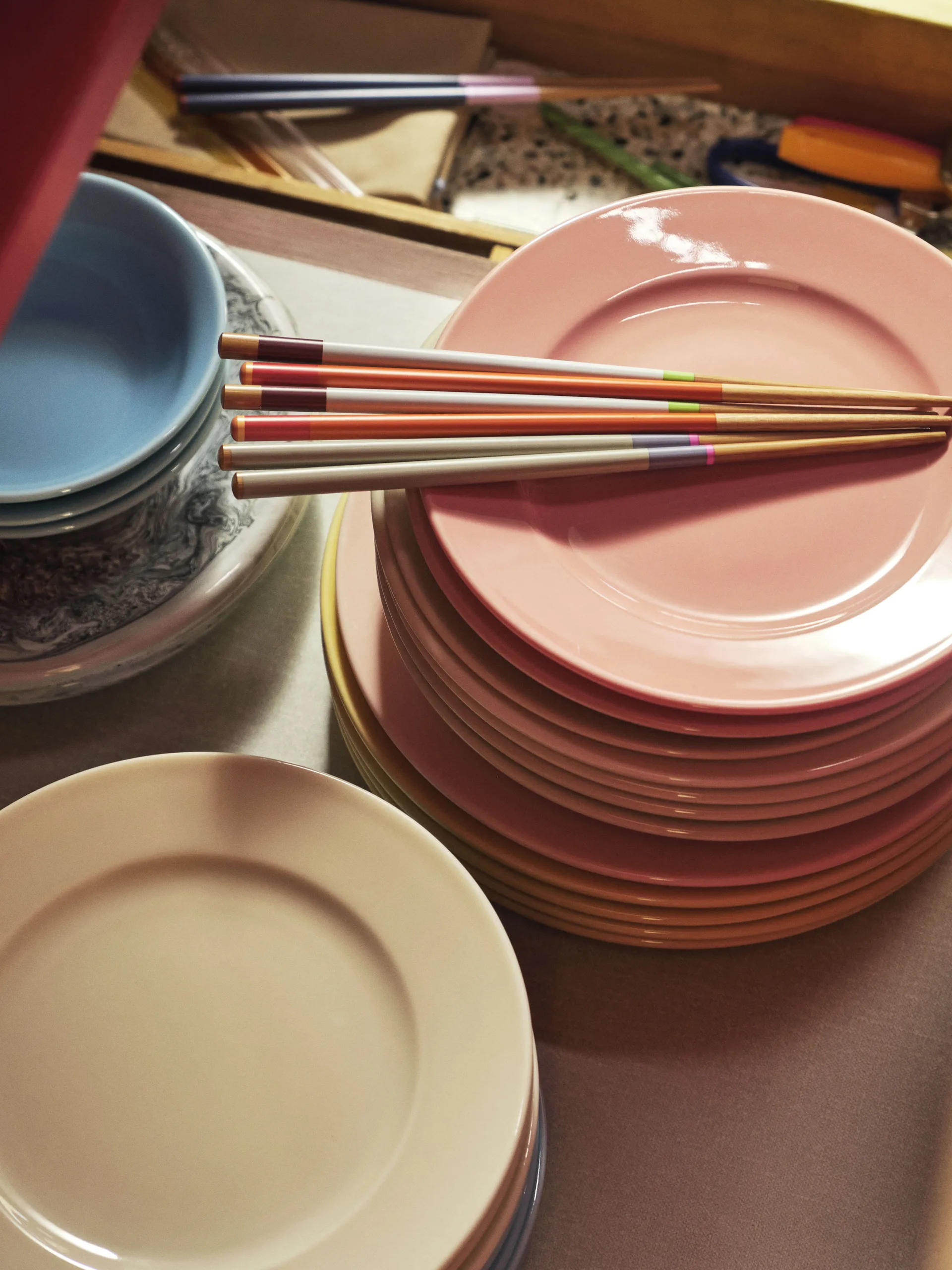 Colour spisepinner 6-pakning, Multi HAY