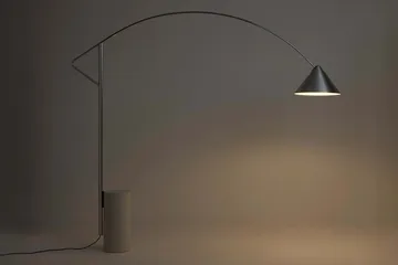 Compass Stehlampe - Sølv - HAY