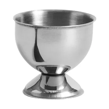 Essential Steel eggeglass - Rustfritt stål, 4,5×Ø4,5 cm - HAY