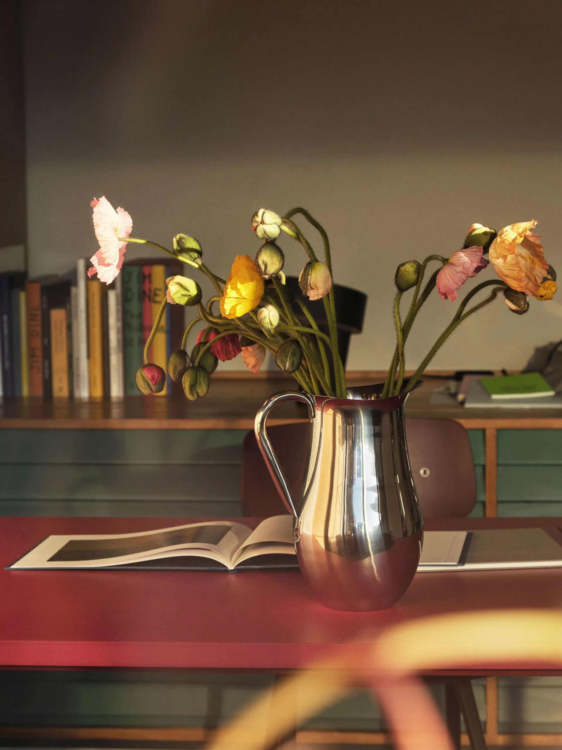 Indian Steel Pitcher No. 2 kanne 3,25 L, Rustfritt stål HAY