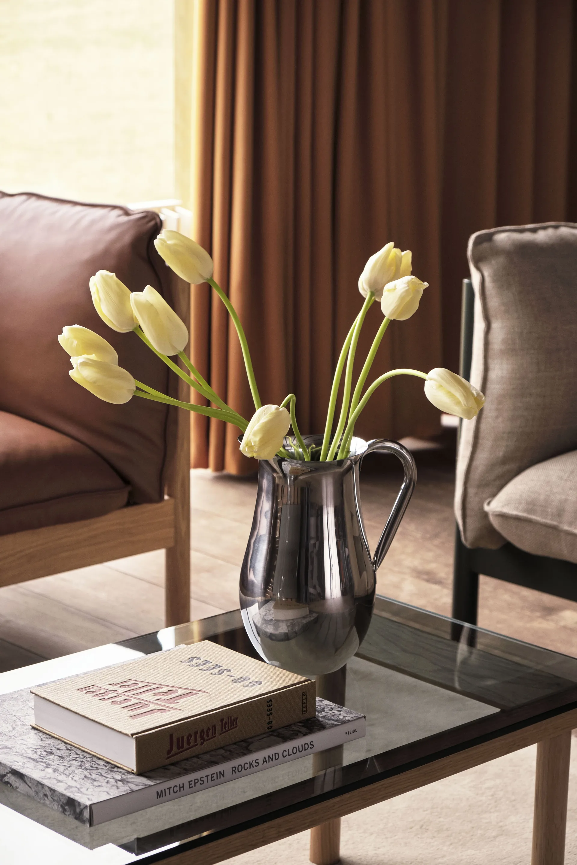 Indian Steel Pitcher No. 2 kanne 3,25 L, Rustfritt stål HAY