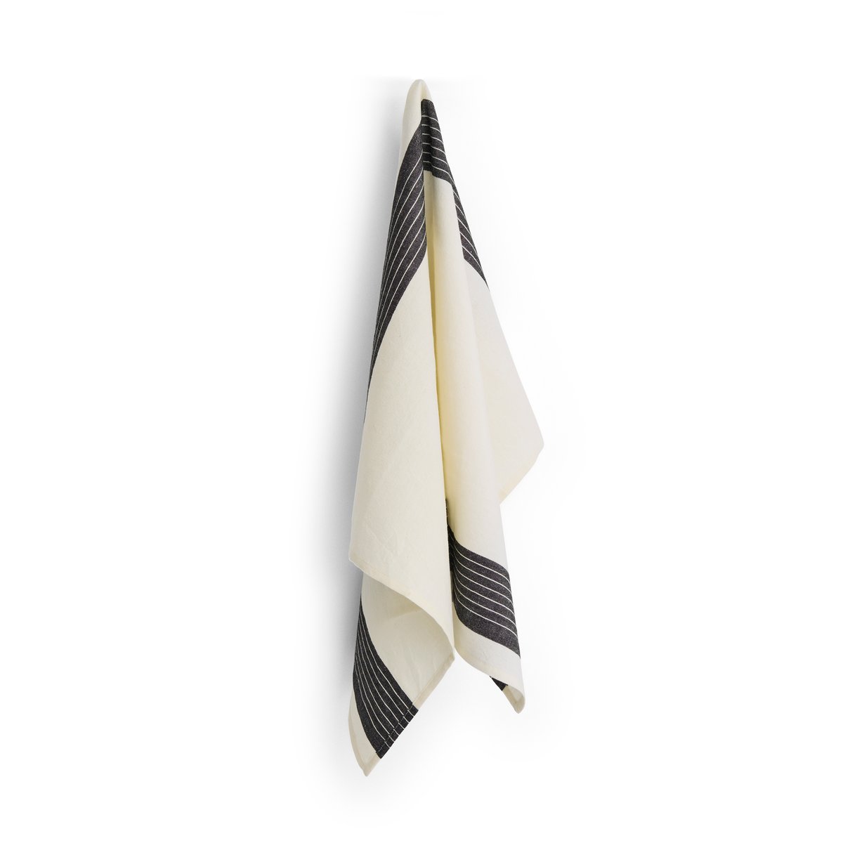 Linear kjøkkenhåndkle, cream