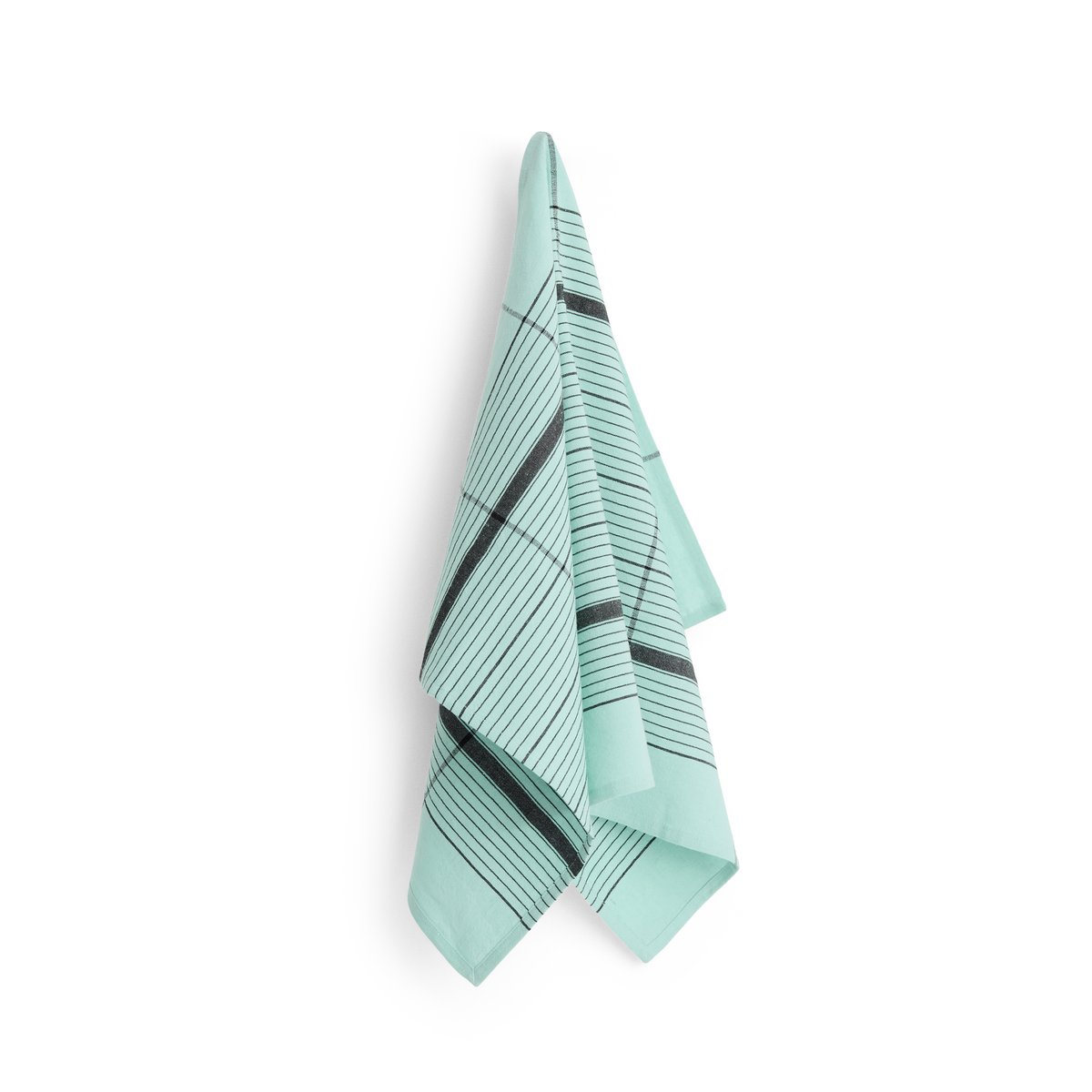 HAY - HAY Kjøkkenhåndkle Linear Turquoise - Lunehjem.no - Interiør på nett