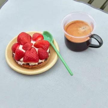 Mono glasskje 2-stk. - Sky blue-green - HAY