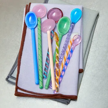 Mono glasskje 2-stk. - Sky blue-green - HAY