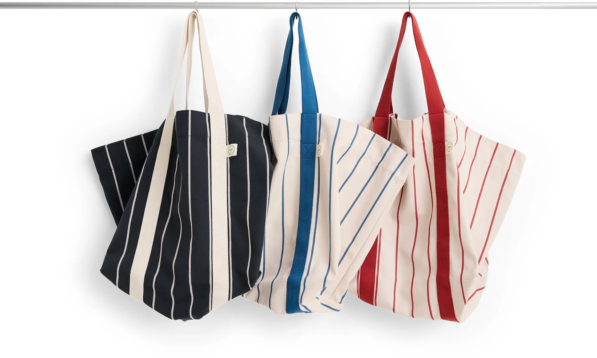 Outdoor Market piknikkurv, Beige-red, medium HAY