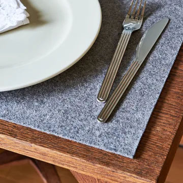 Placemat bordbrikke - Dark grey - HAY