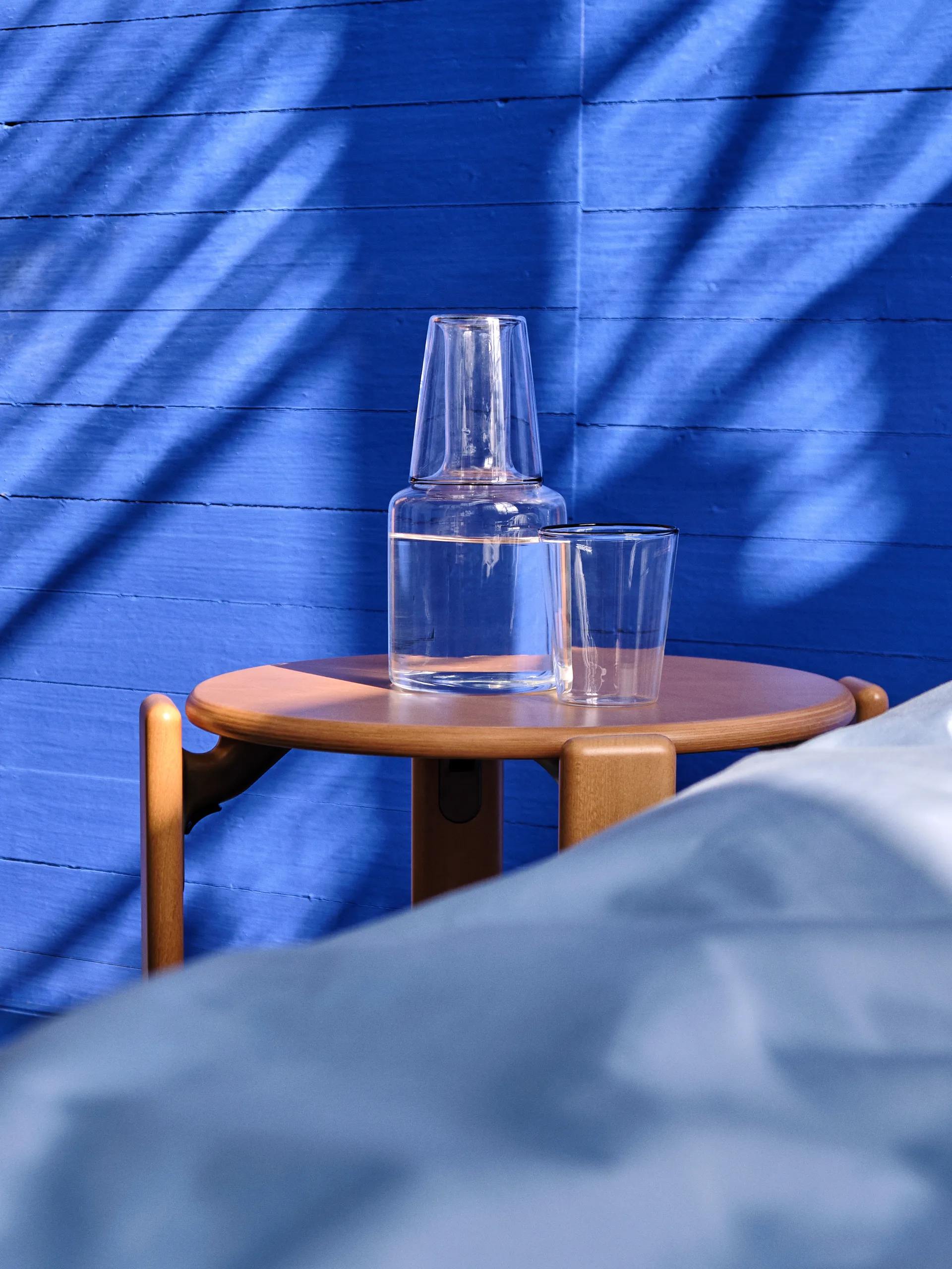 Rim karaffel 1,2 l klar, Black HAY