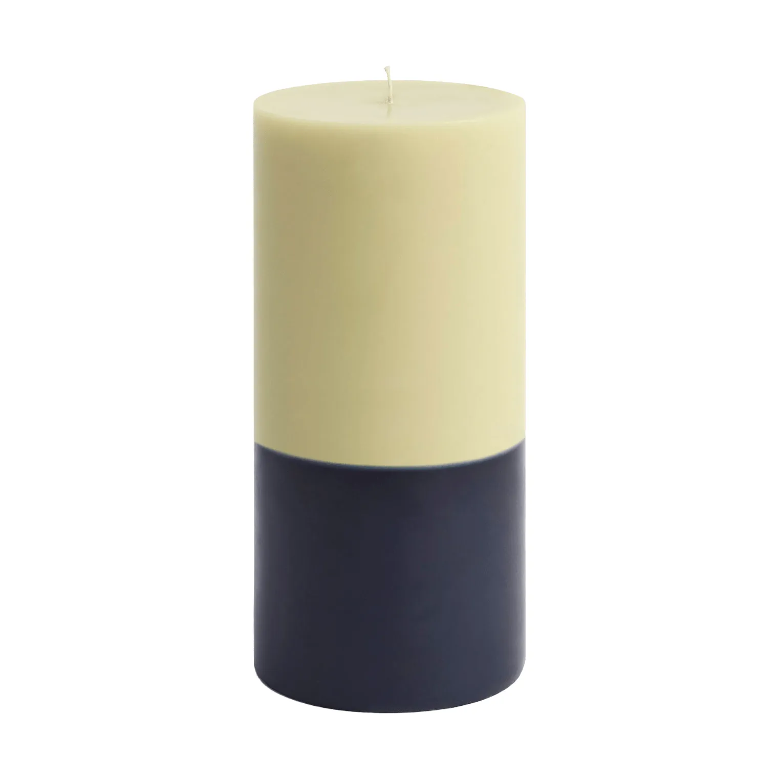 Silo Candle blokklys, Lime white-midnight blue, Ø9,5×20 cm HAY