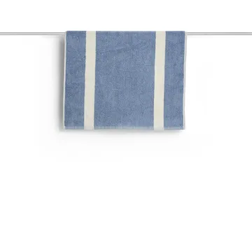 Stripe baderomsmatte - Dusty blue, 50×80 cm - HAY