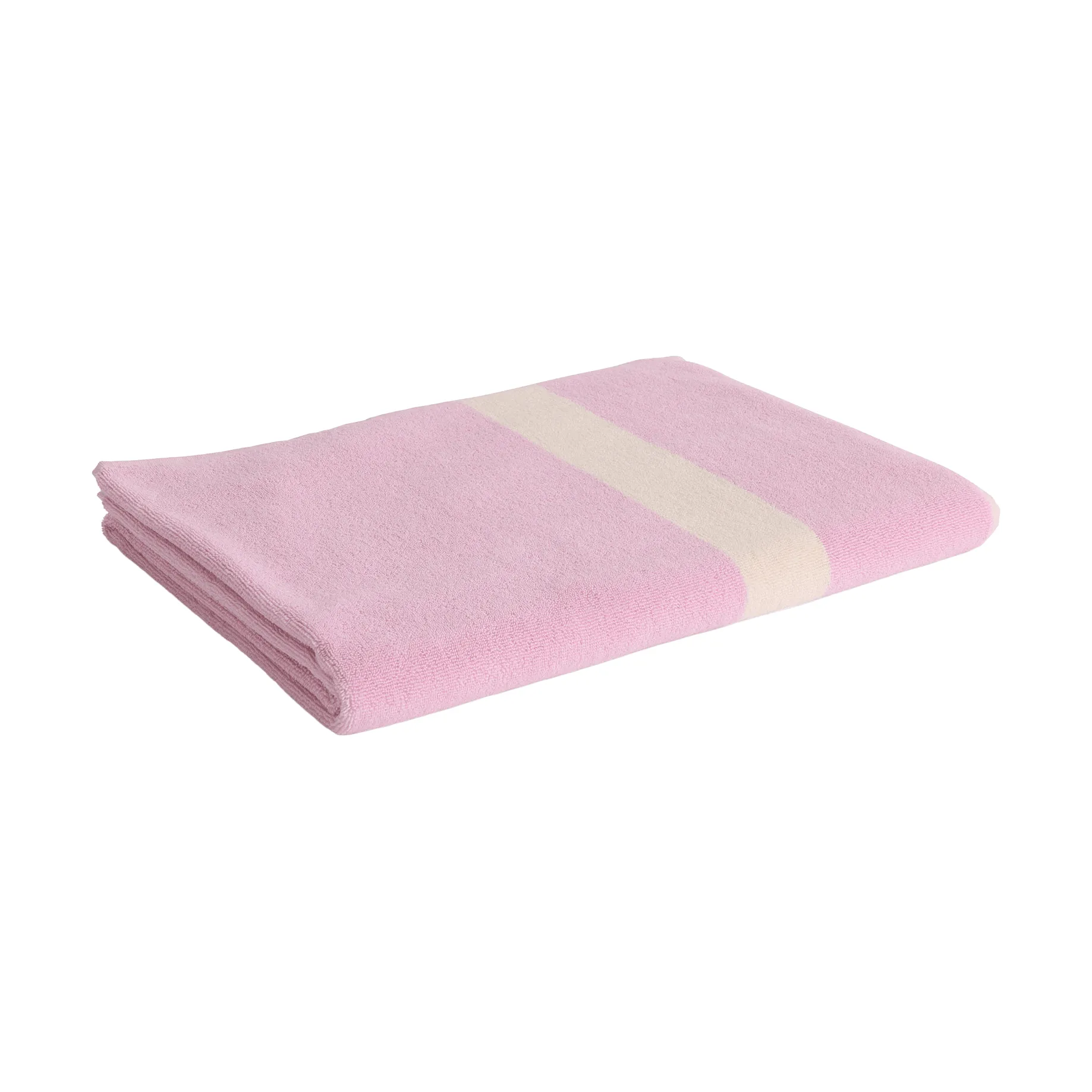 Stripe håndkle, Cool pink, 100x150 cm HAY