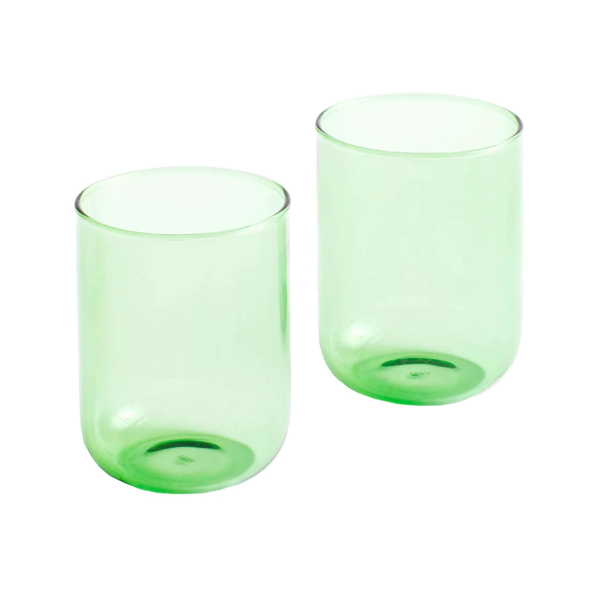 Tint tumblerglass 30 cl 2-stk., Green HAY