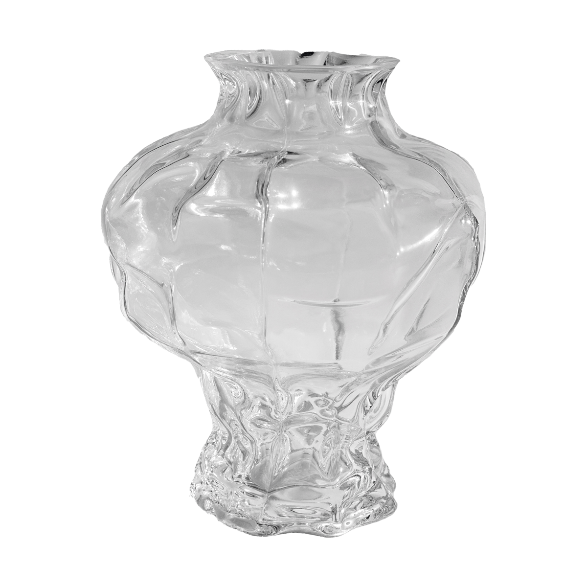 Hein Studio Ammonitt vase 30 cm Clear