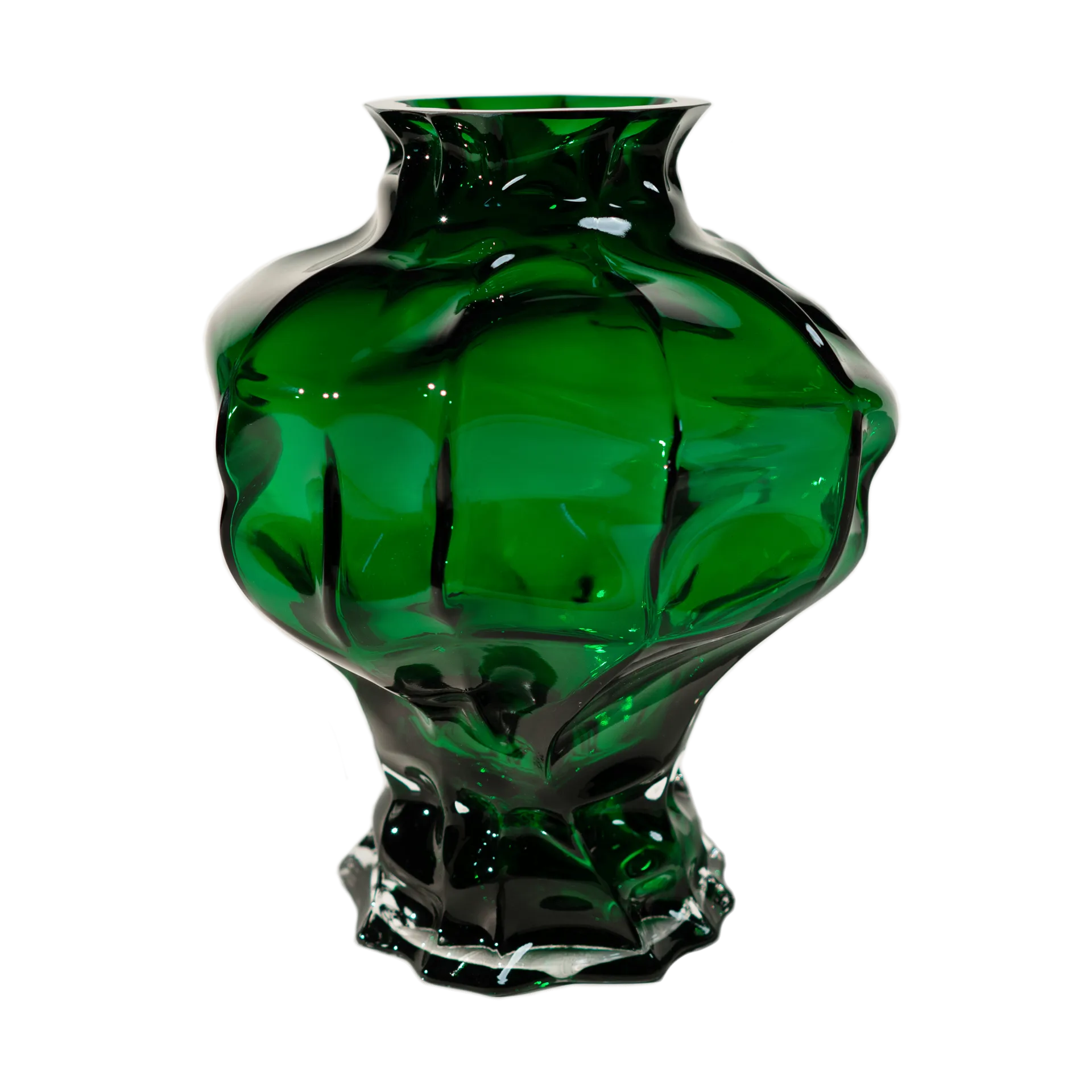 Ammonitt vase 30 cm, Green Hein Studio