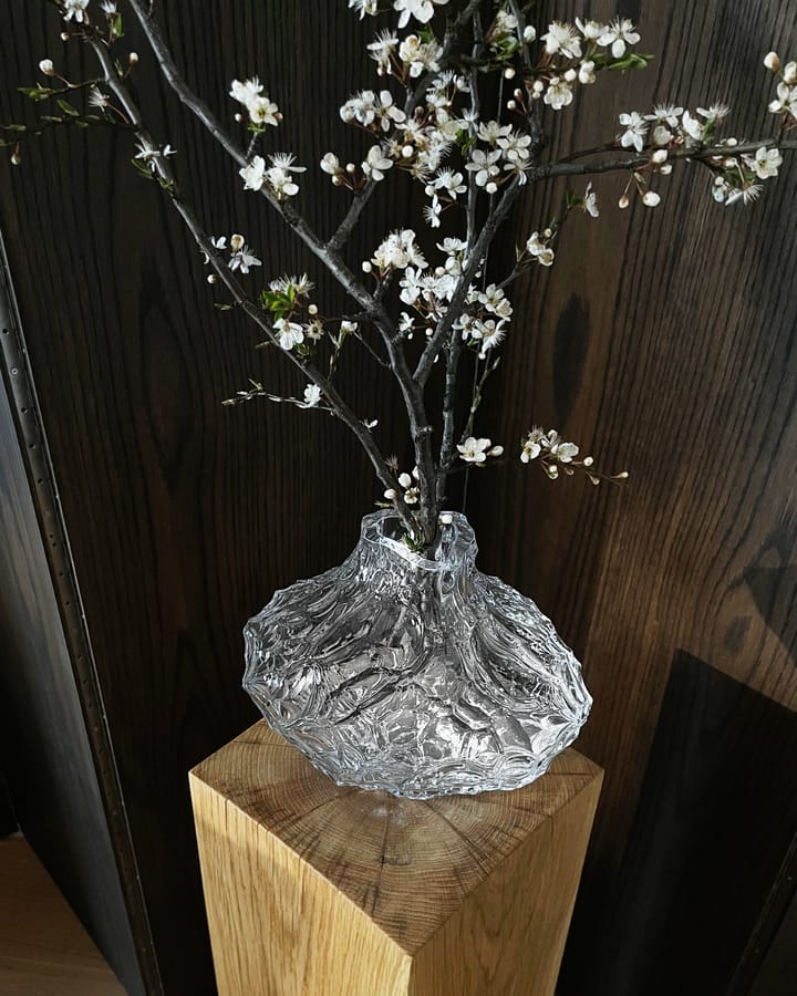 Canyon Large vase 23 cm, Clear Hein Studio