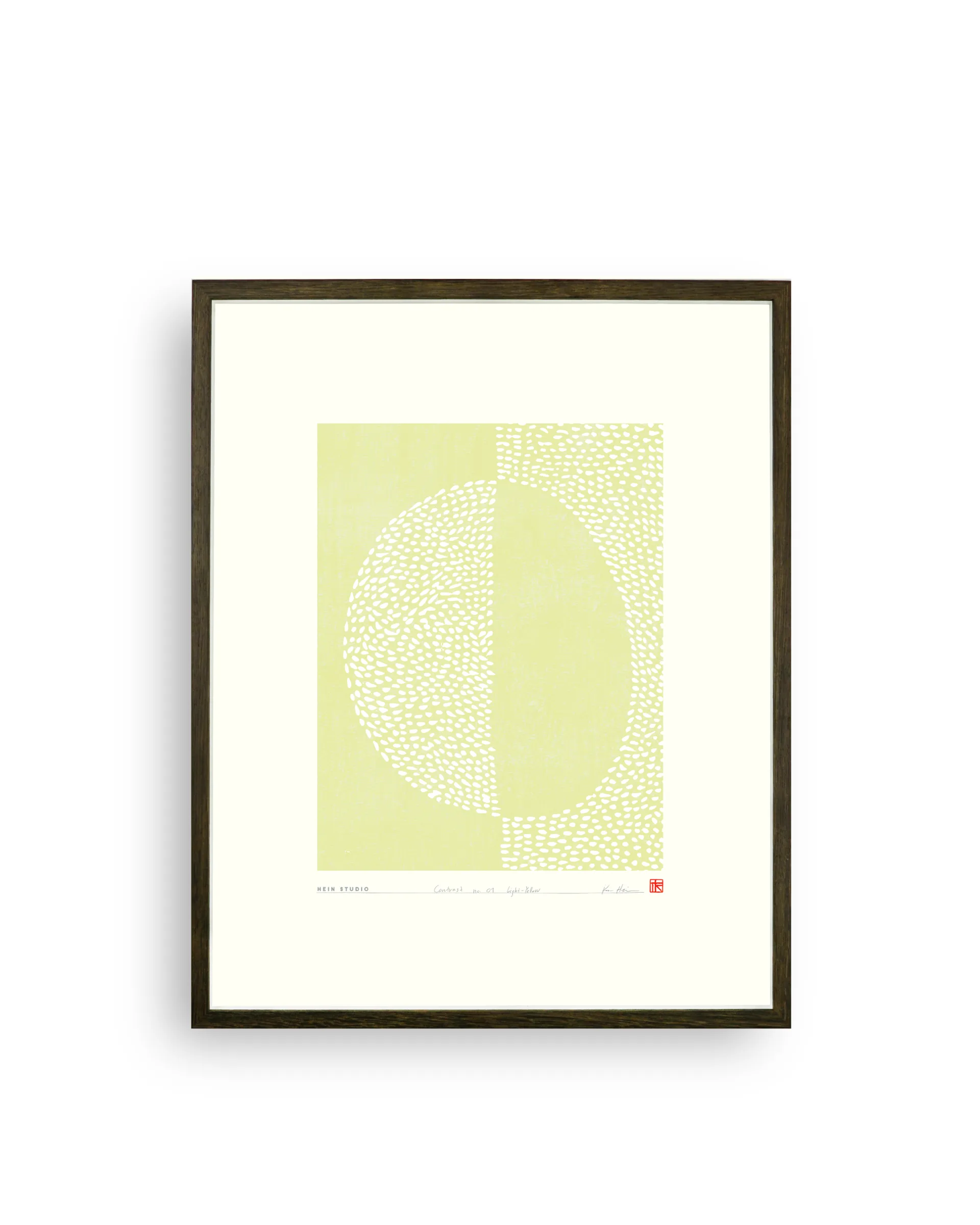 Contrast plakat 40 x 50 cm, No. 01 Hein Studio