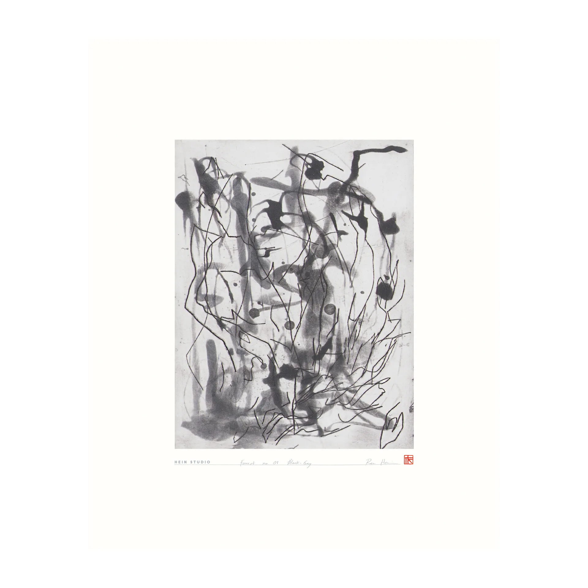 Forrest plakat 40 x 50 cm, No. 01 Hein Studio