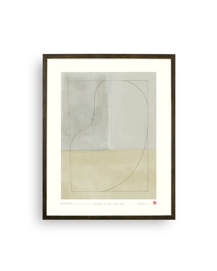 One Line plakat 40 x 50 cm, No. 04 Hein Studio