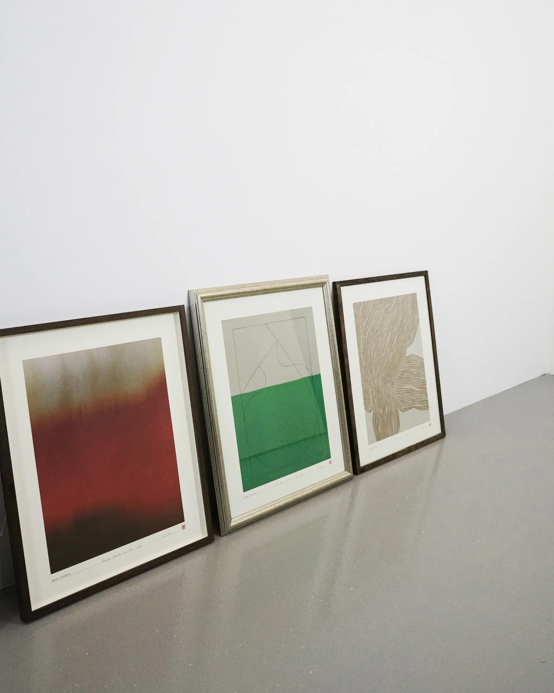 Orange Sunrise plakat 40 x 50 cm, No. 02 Hein Studio