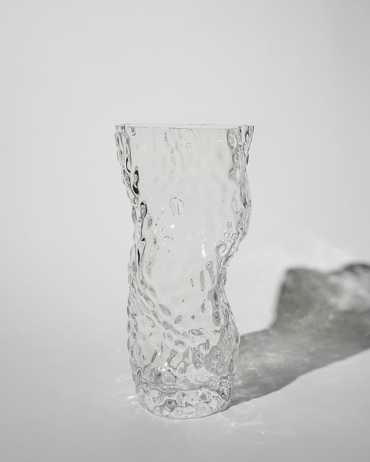 Ostrea Rock vase glass 30 cm, Clear Hein Studio