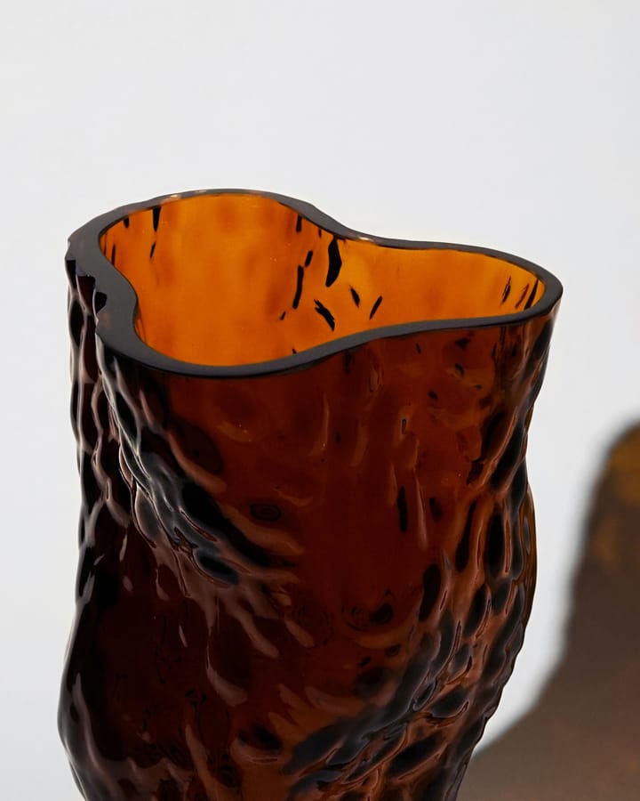 Ostrea Rock vase glass 30 cm, Rust Hein Studio
