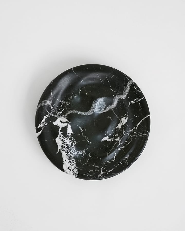 Ripple skål Ø 30 cm, Black marble Hein Studio