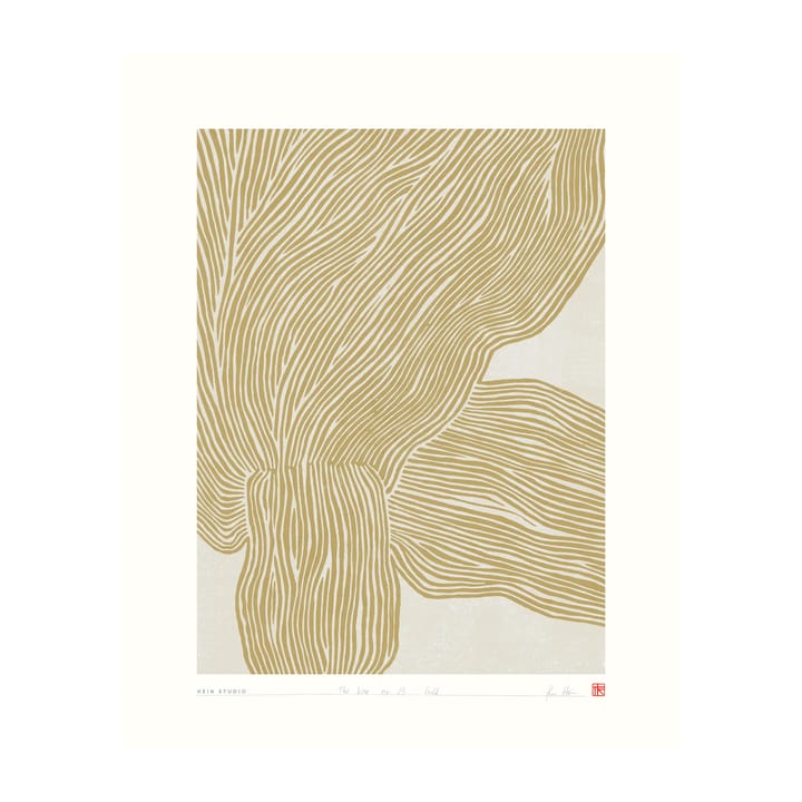 The Line plakat 40 x 50 cm, No. 23 Hein Studio