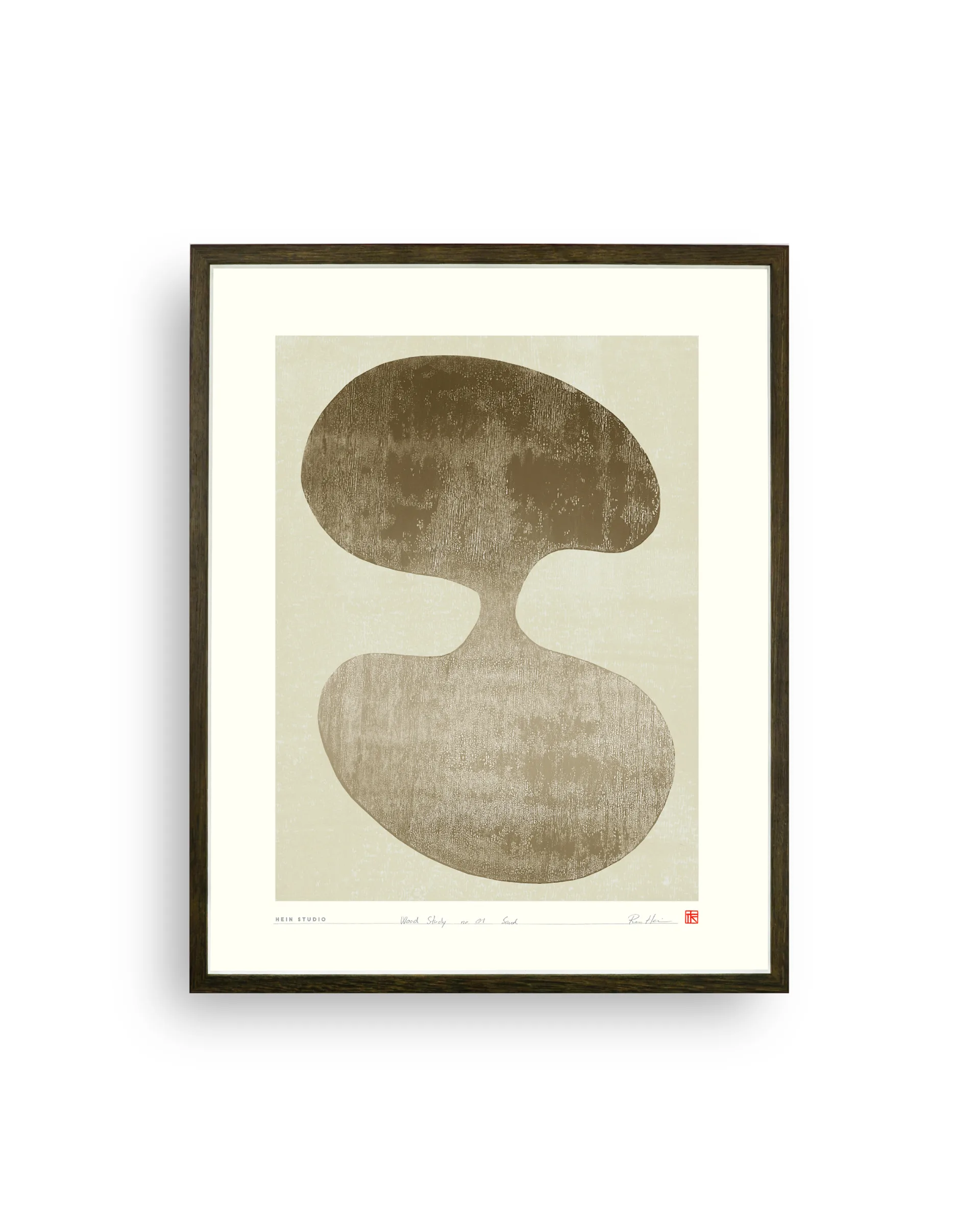 Wood Study plakat 40 x 50 cm, No. 01 Hein Studio