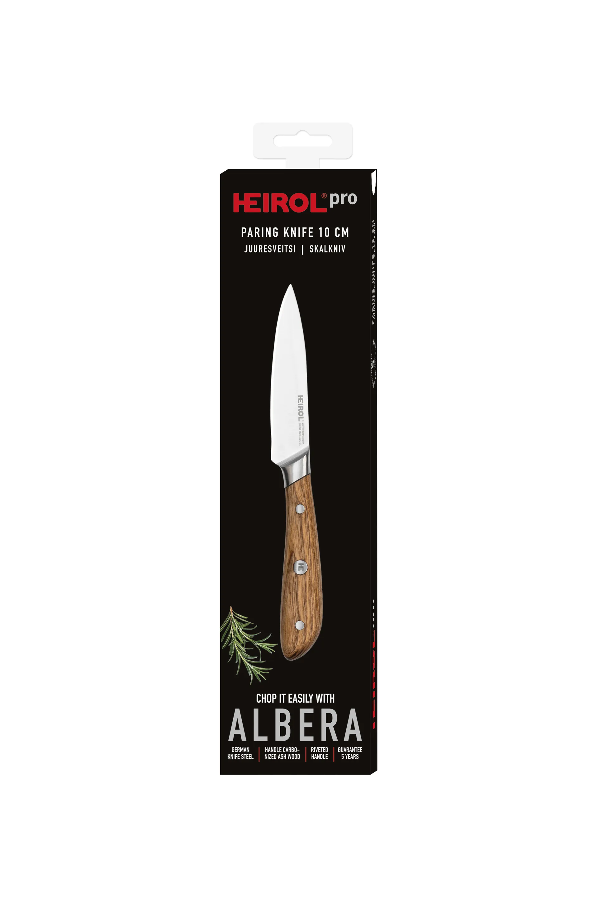 Heirol Albera skrellekniv, 10 cm Heirol