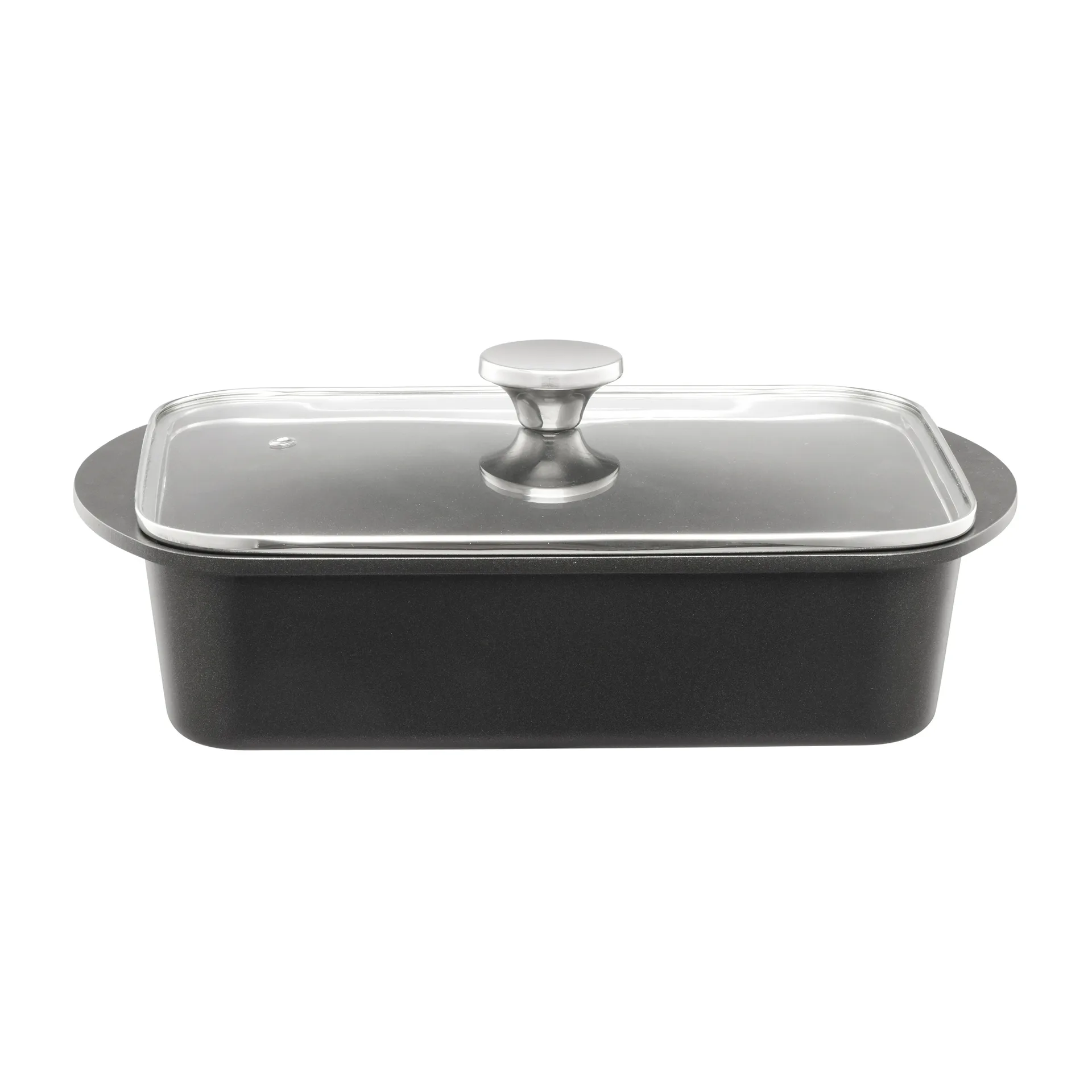 Heirol ildfast form med induksjonsplate og lokk, 22 x 33 cm Heirol