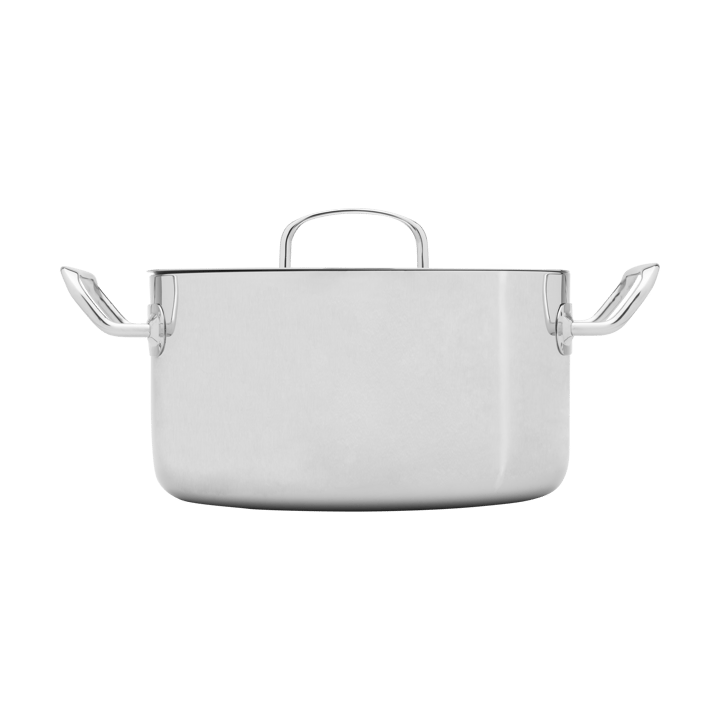 Heirol Steely Classic Triply gryte med lokk 5,5 liter - Rustfritt stål - Heirol