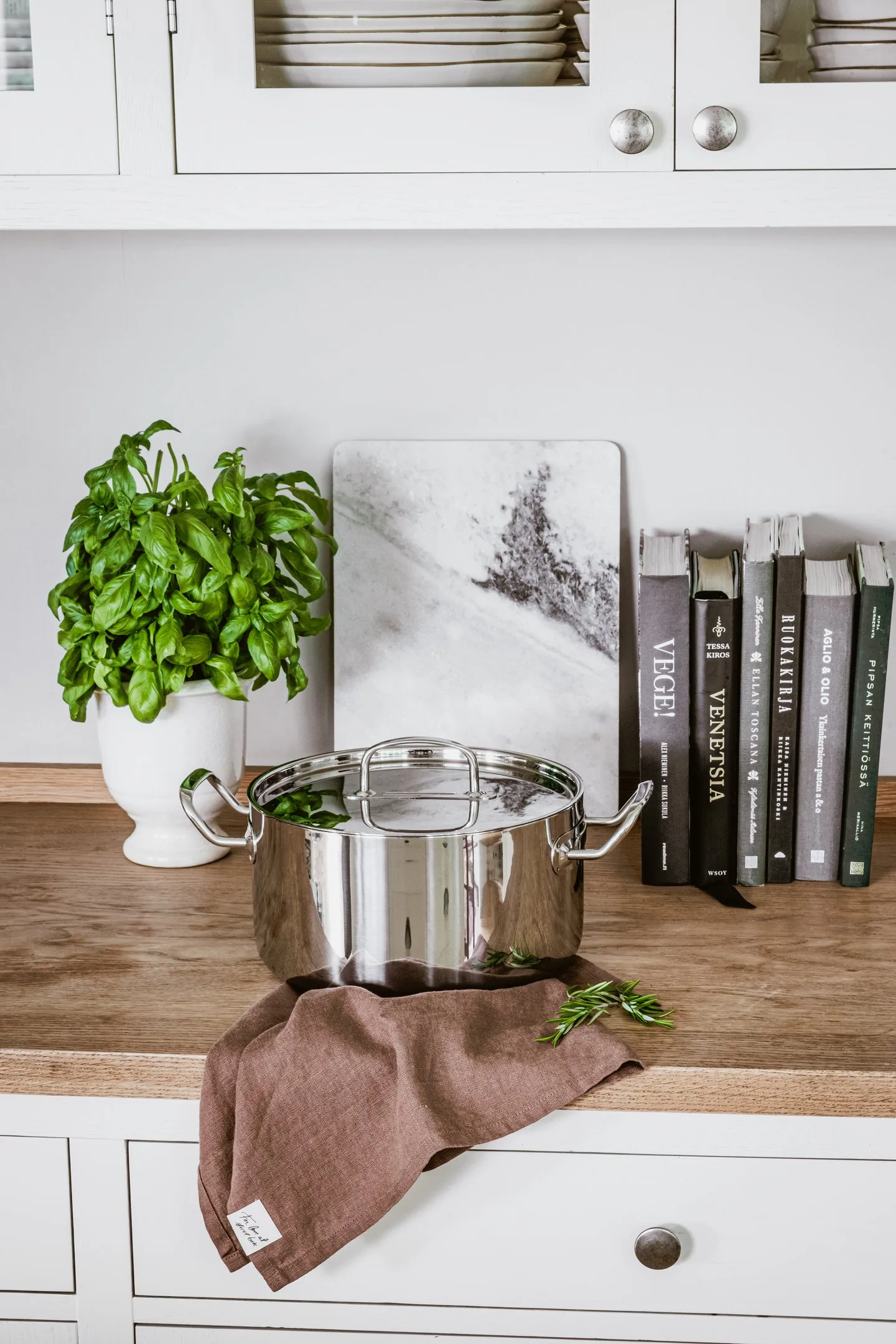 Heirol Steely Classic Triply gryte med lokk 5,5 liter, Rustfritt stål Heirol