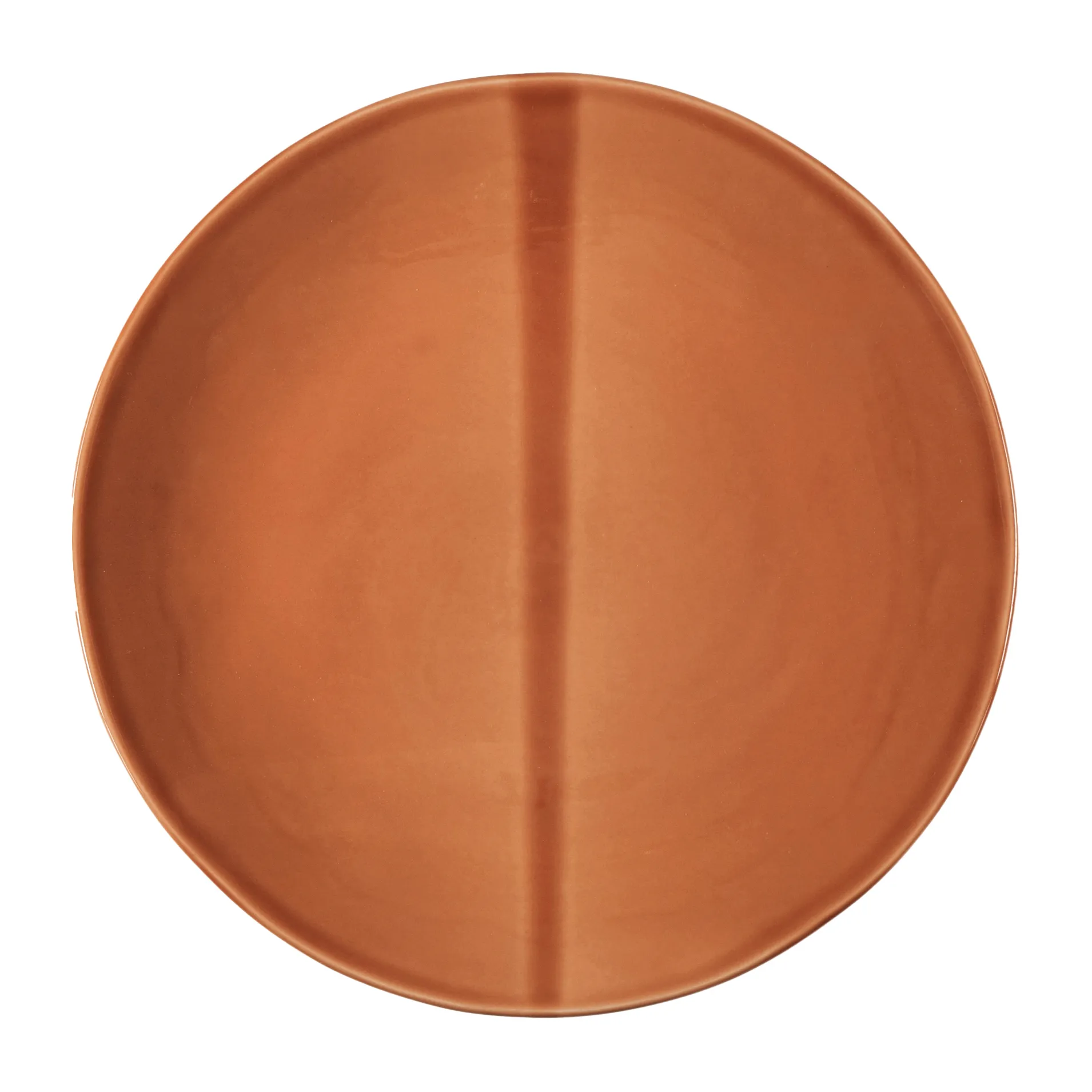 Heirol x Nosse Smooth tallerken Ø 28 cm, Terracotta Heirol