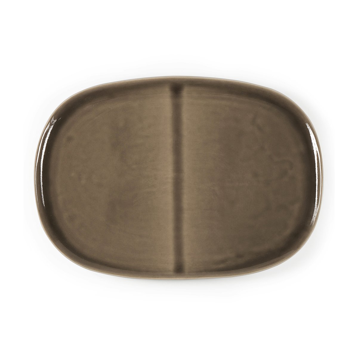 Heirol Heirol x Nosse Svelte tallerken oval 30 cm Olive