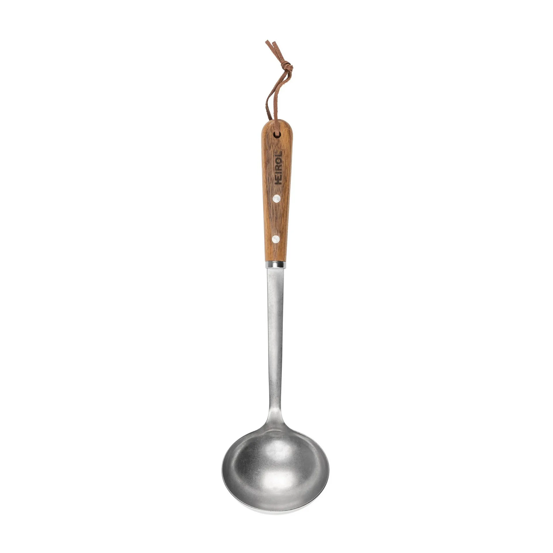 Rustfri suppeøse 29,8 cm, Bøk Heirol