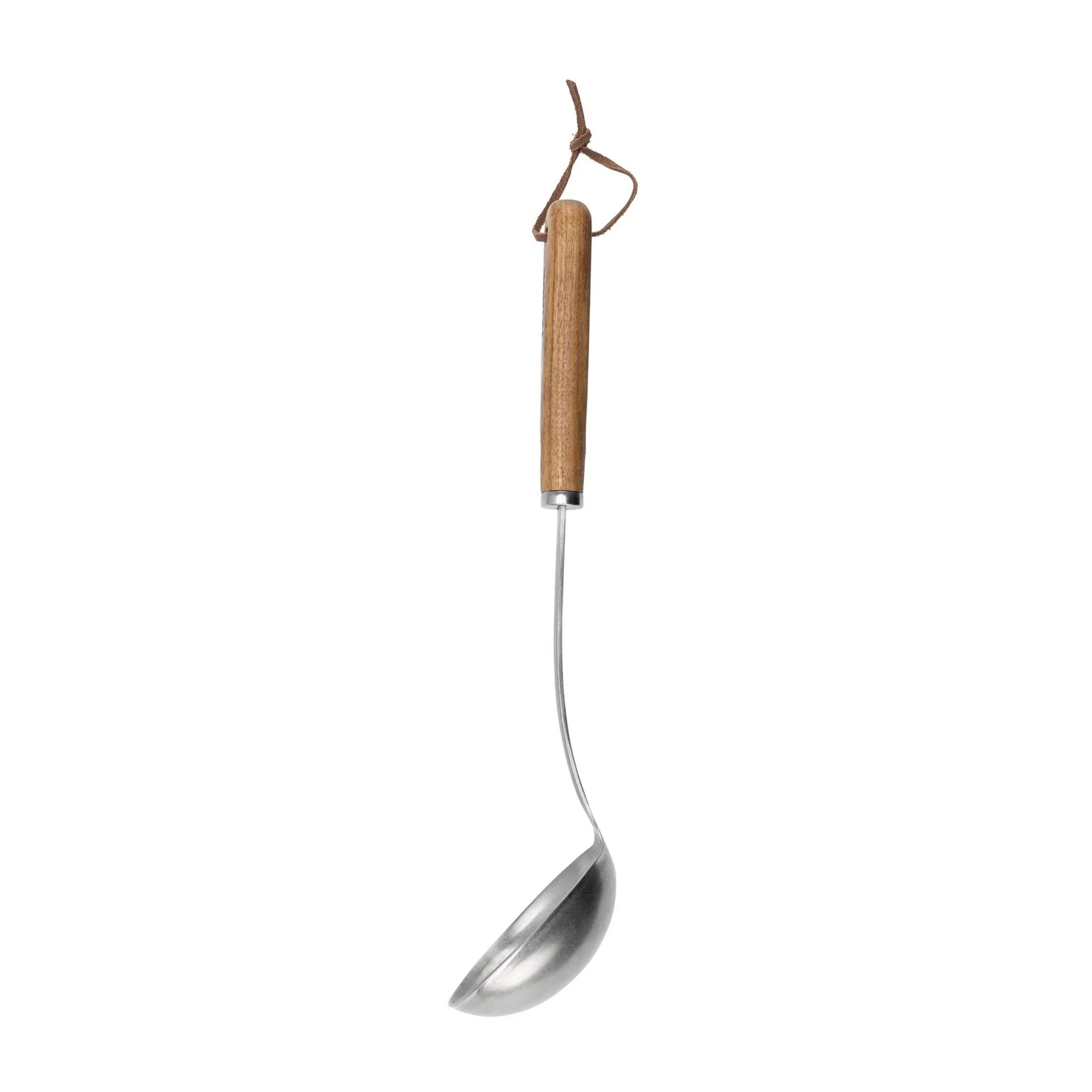 Rustfri suppeøse 29,8 cm, Bøk Heirol